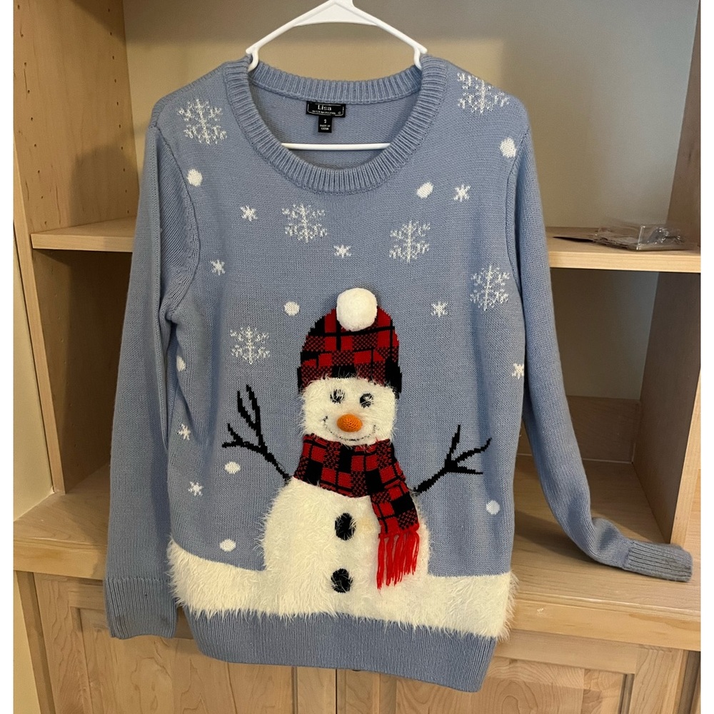 GREAT HOLIDAY sweater; S (very oversized spec)